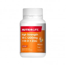 Nutralife 纽乐 维生素C 1200mg+维生素D+锌片 60片